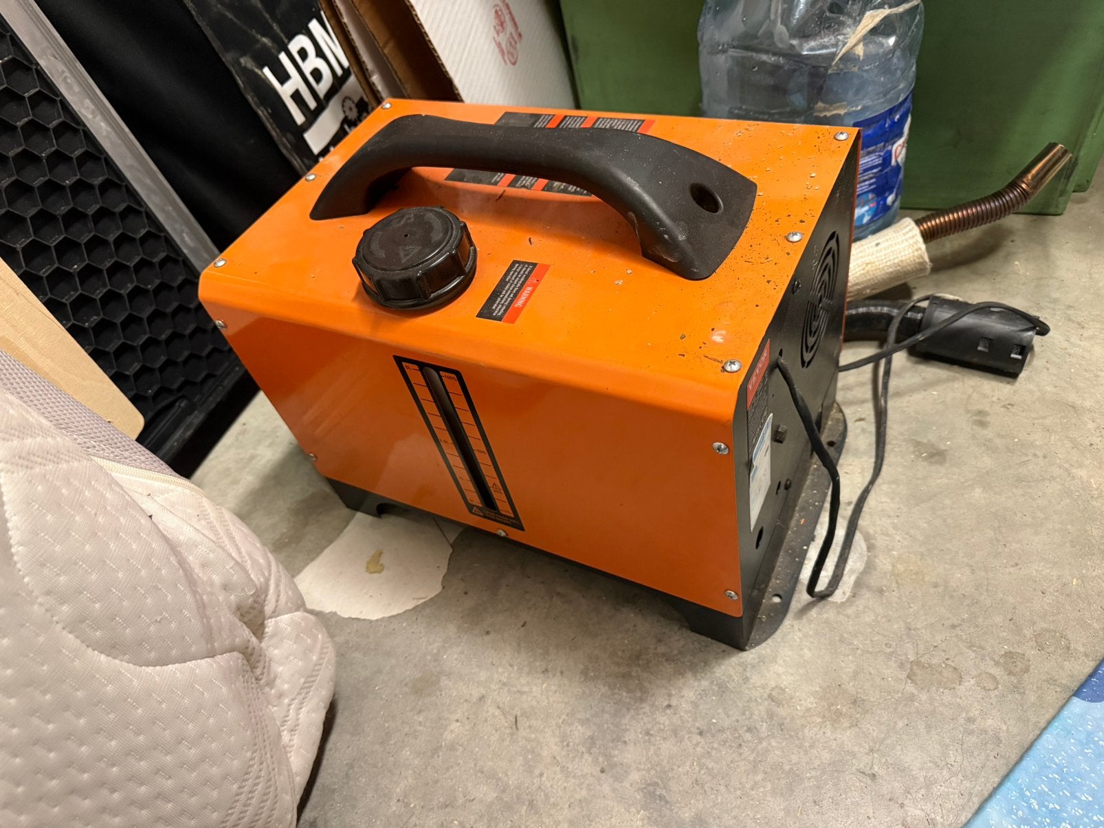 Draagbare dieselheater 12v vevor 5kw, Ophalen, Zo goed als nieuw