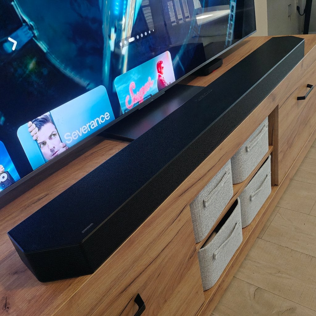 Samsung HW-Q990D : barre de son surround 11.1.4 + supports, Enlèvement, Bluetooth, Comme neuf