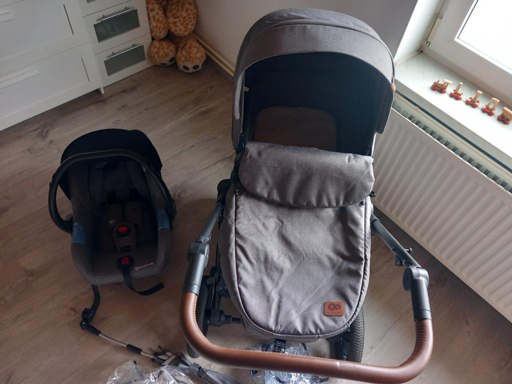 Kinderkraft 3in1 buggy, Ophalen