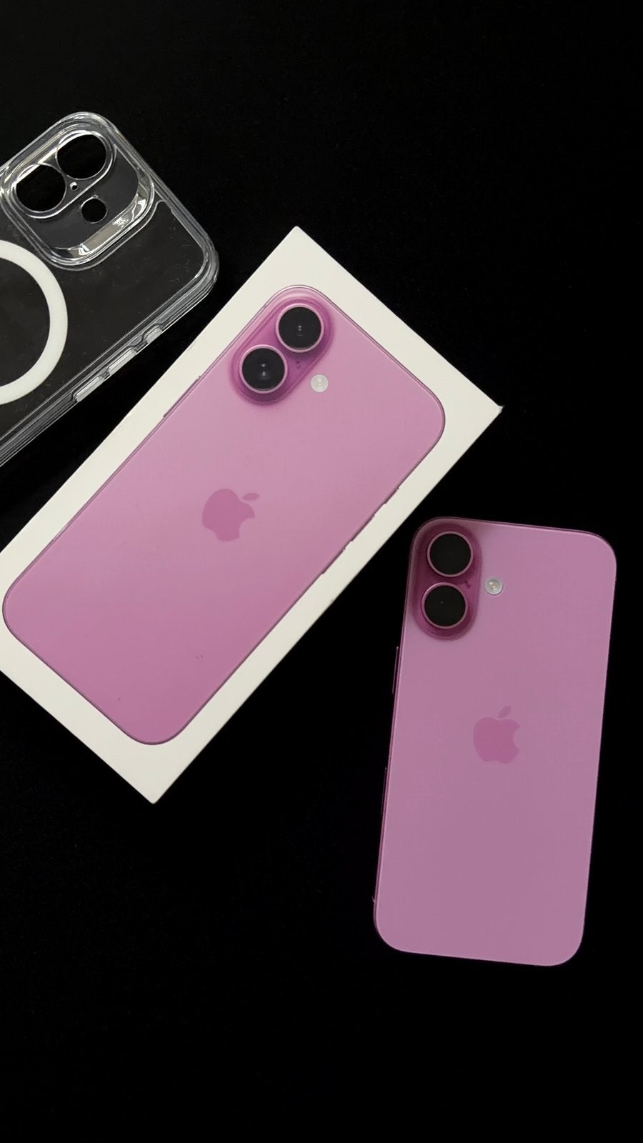 Iphone 16 roze, Telecommunicatie, Mobiele telefoons | Toebehoren en Onderdelen, Zo goed als nieuw, Ophalen of Verzenden