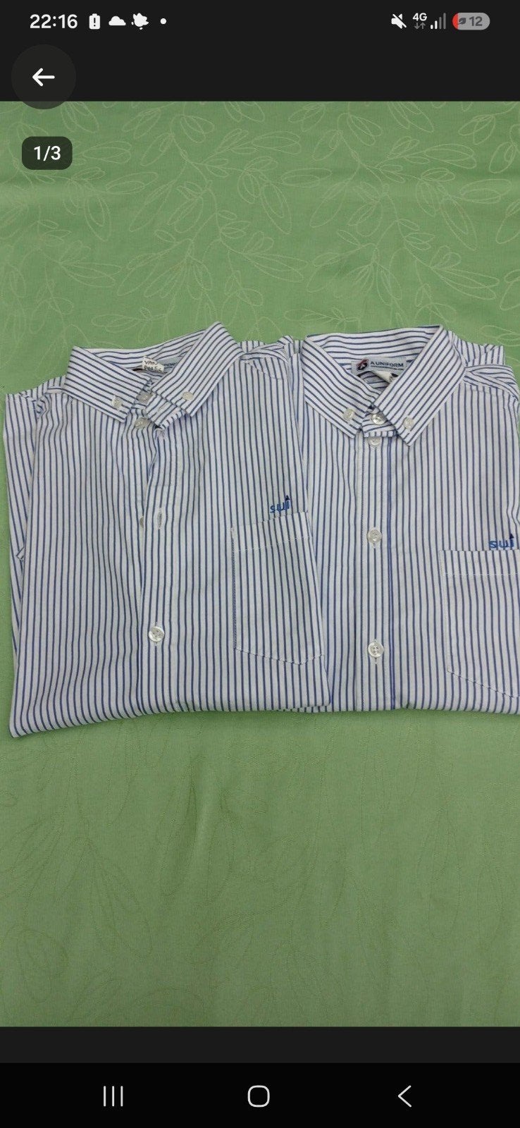 Sui Urselinnen OLV Waver uniform hemd jongen XXS., Kinderen en Baby's, Ophalen, Nieuw, Maat 164