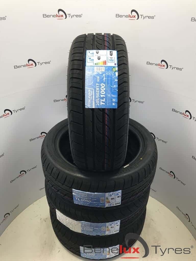 2of4 NEW 205/50ZR17 Tole 205/50R17 205/50 ZR17 R17 205/50/17, Neuf, -, Véhicule de tourisme, Pneus été