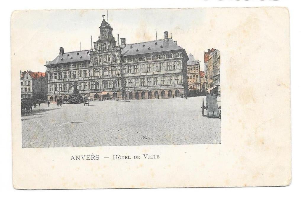 Anvers Hôtel De Ville, Verzamelen, Verzenden, Ongelopen, Antwerpen
