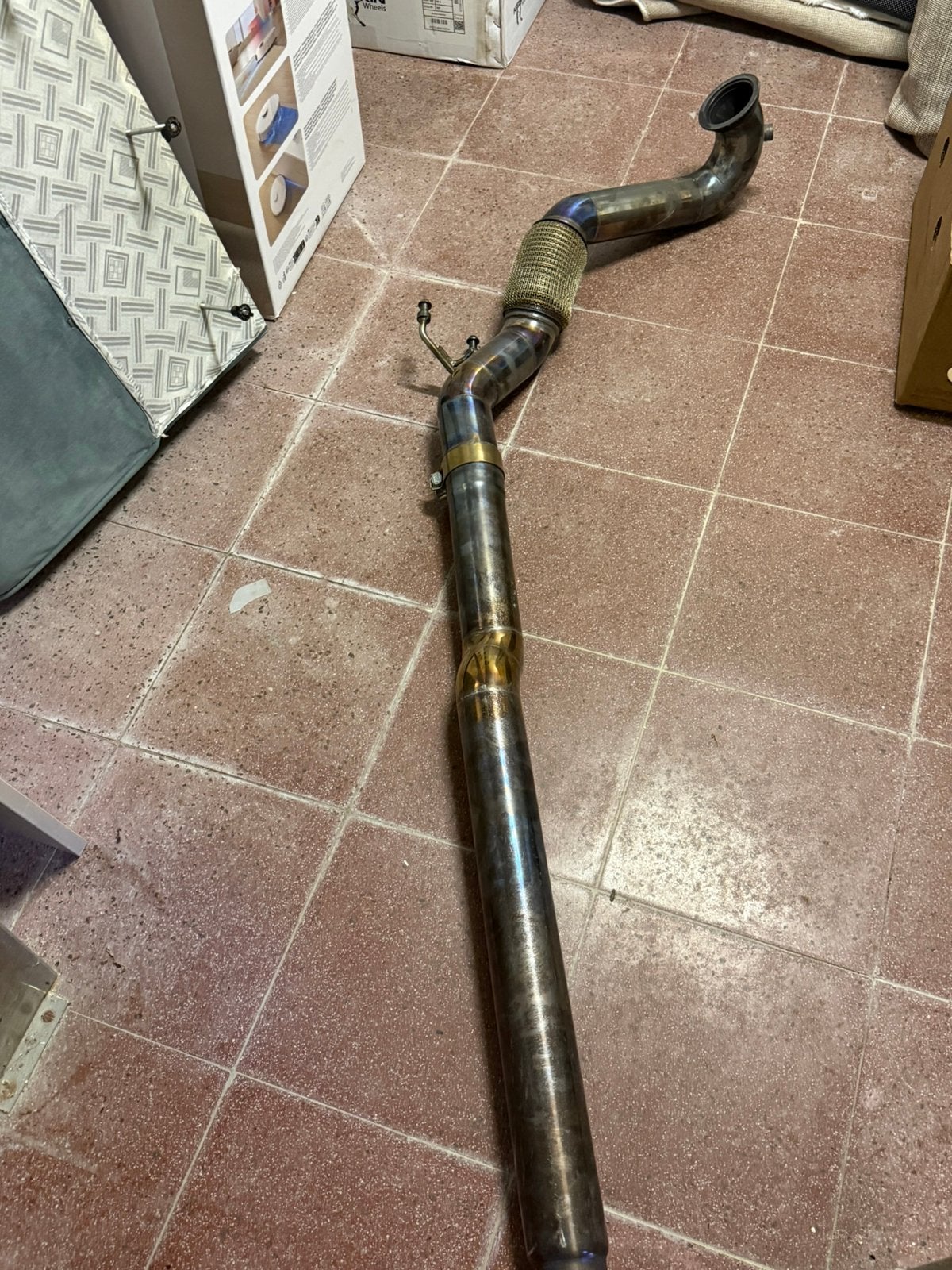Golf 7.5R downpipe, Ophalen, Volkswagen