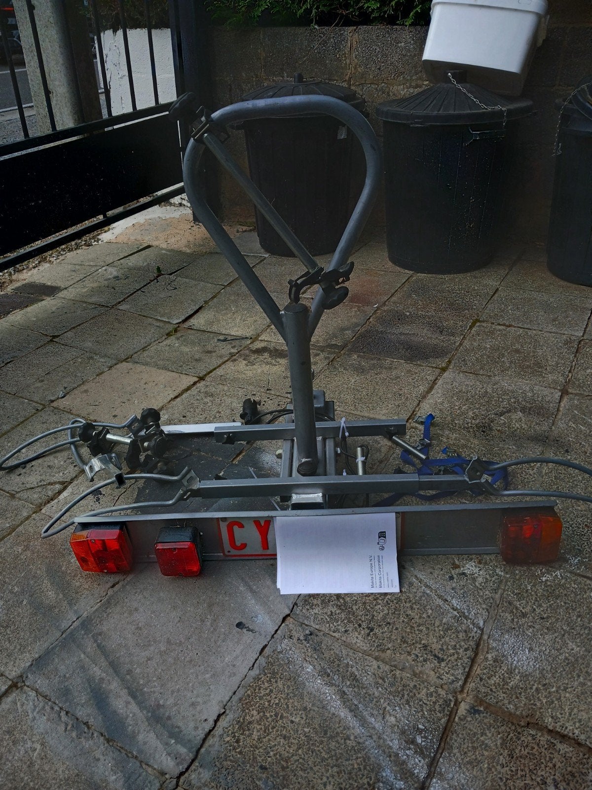 porte vélo, Autos : Divers, 2 vélos, Pneus larges, Comme neuf, Enlèvement