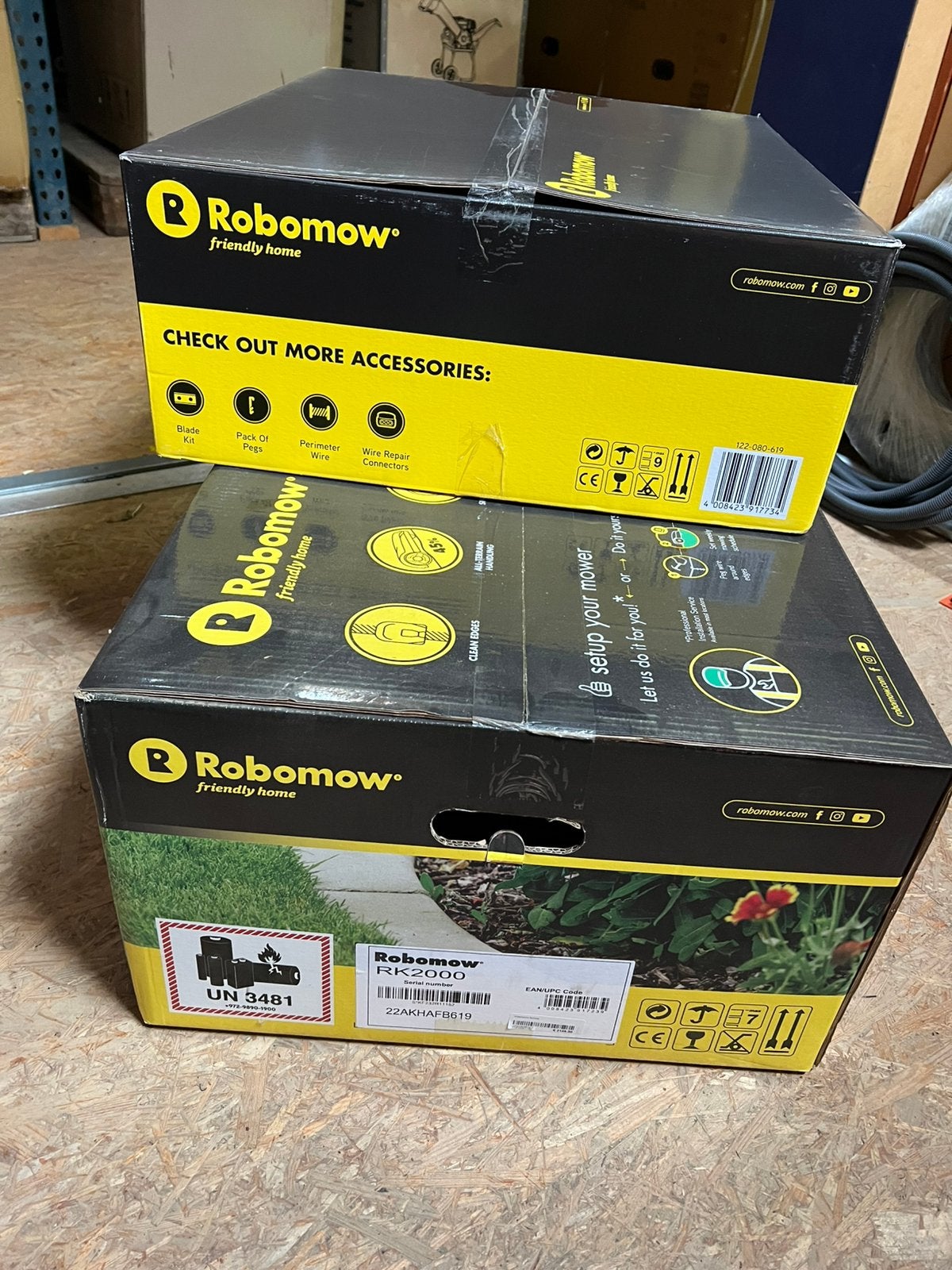 Nieuw Robomow rk2000, Enlèvement, Neuf, 20 à 25 cm, Contrôlable via l'application