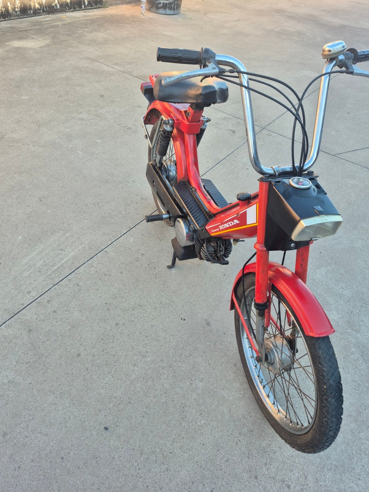 Honda camino B klasse, Ophalen