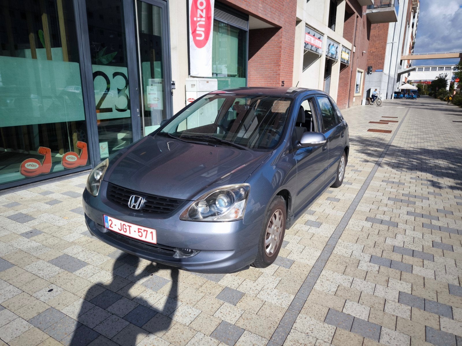 Honda Civic VII automat., Auto's, Zwart, 4 cilinders, Particulier, Euro 4