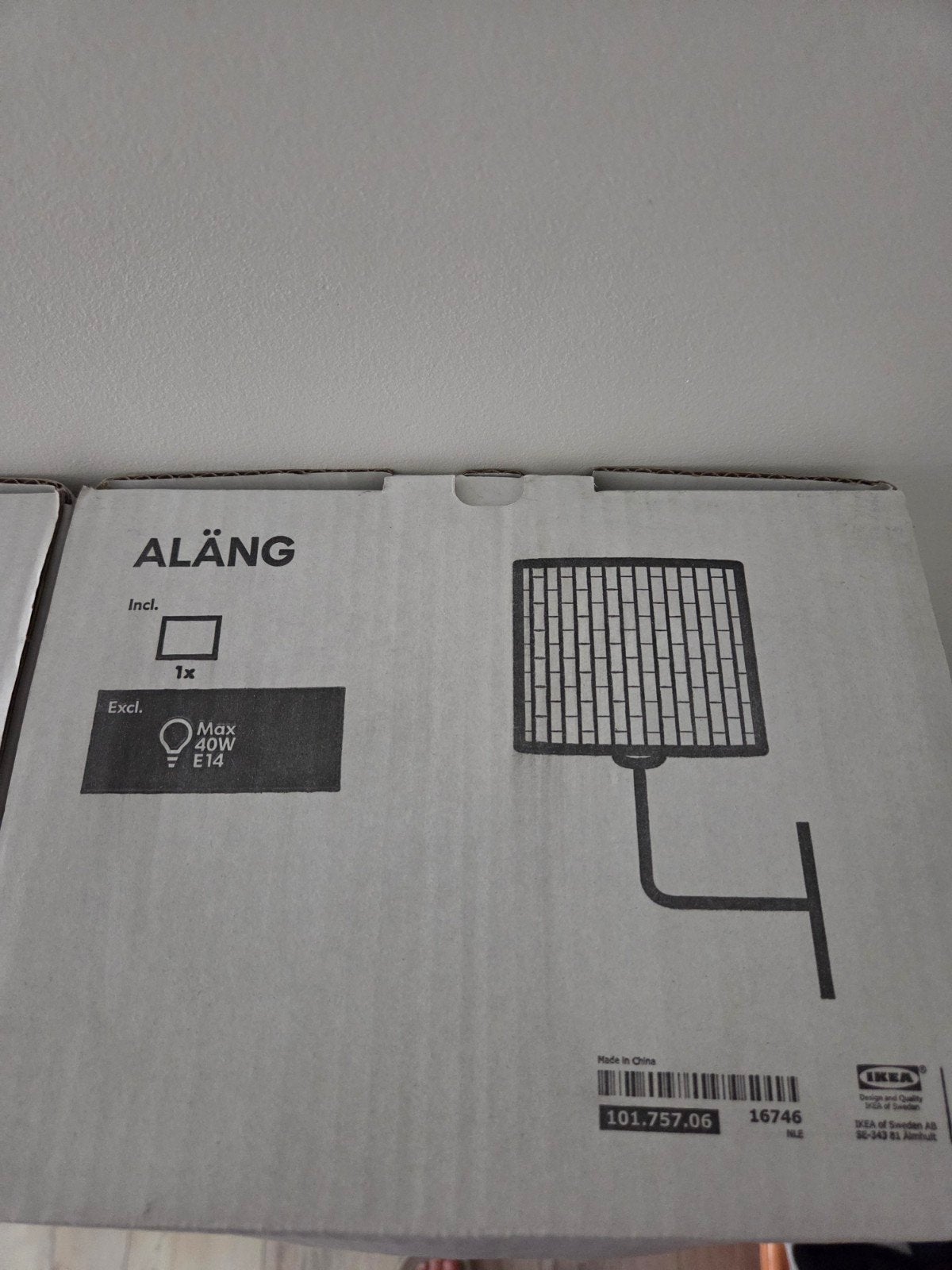 Wandverlichting nieuw, Ophalen, Nieuw, IKEA