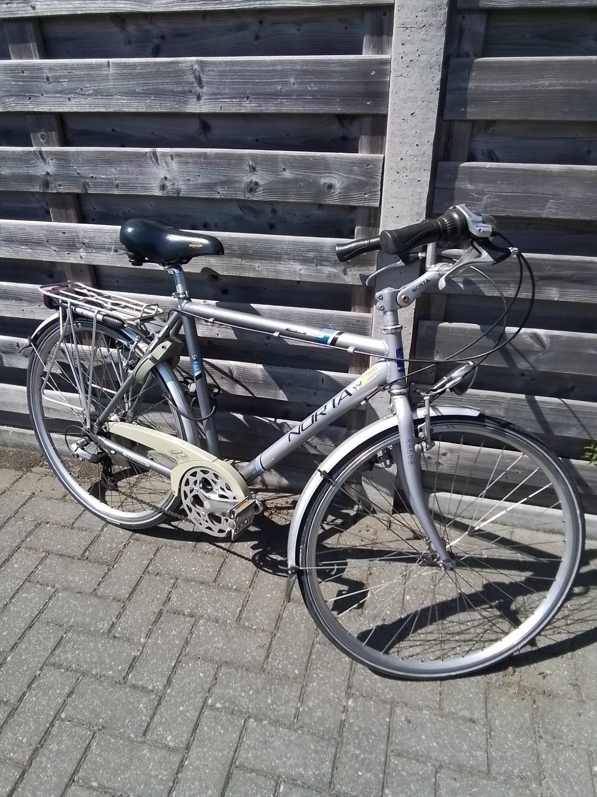Norta herenfiets, Autres marques, Frein sur jante, Moins de 10 vitesses, 53 à 56 cm