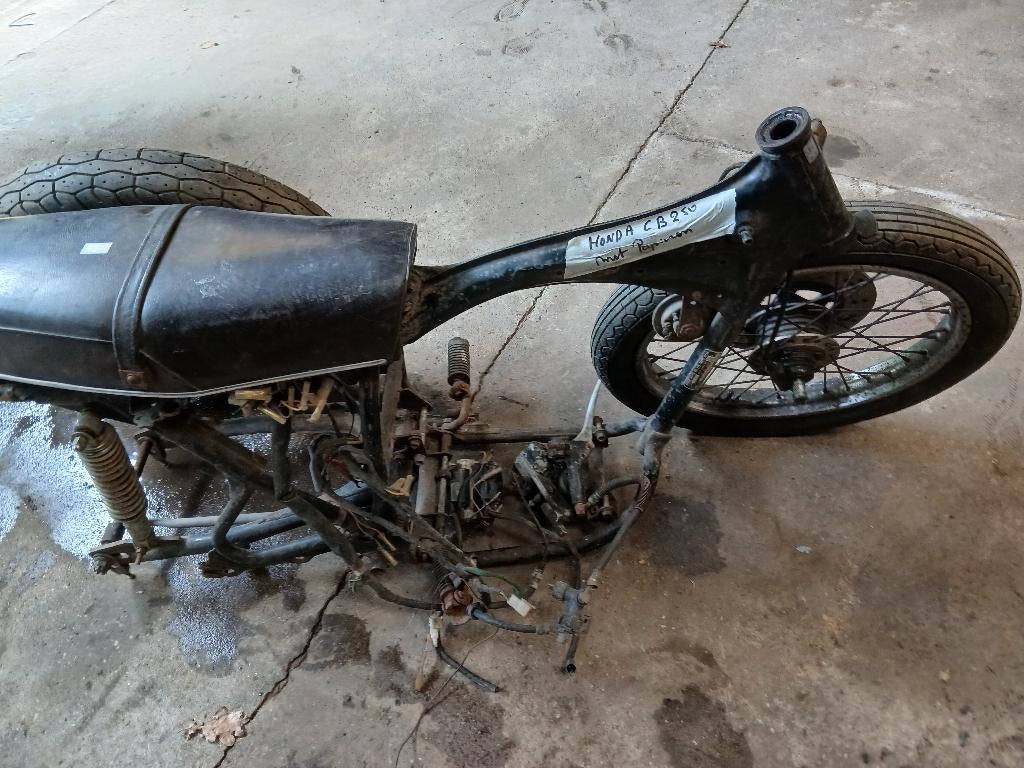 honda cb en xl projeck, Enlèvement