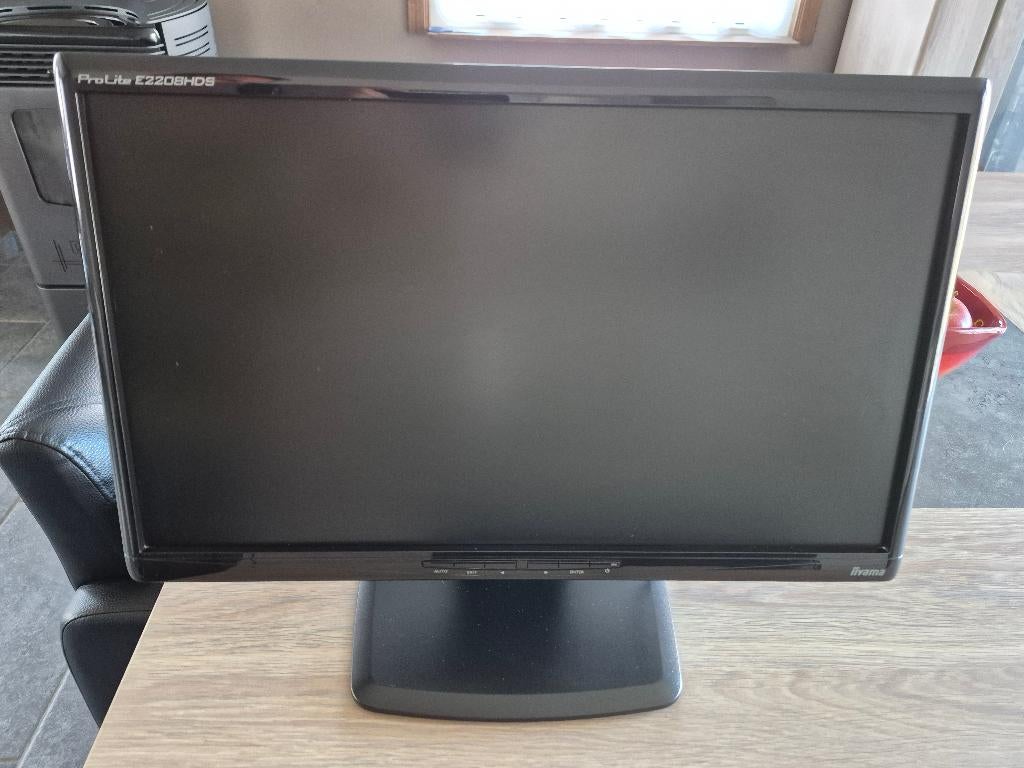 Iiyama 22 inch pc-monitor, Ophalen, Iiyama, Kantelbaar, Zo goed als nieuw