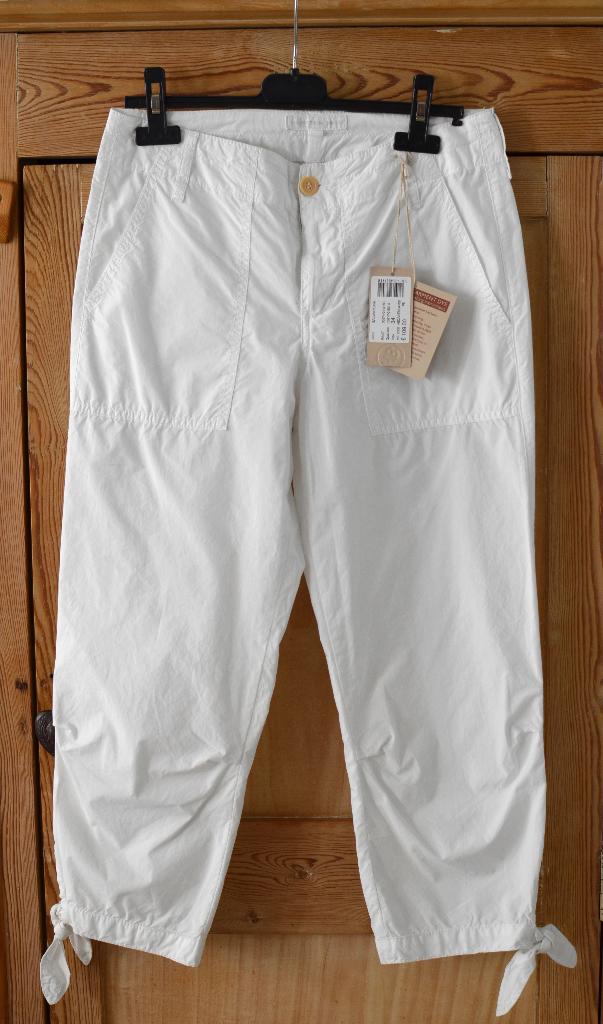 WITTE 3-KWART BROEK MERK HAMPTON BAYS SIZE 34, Kleding | Dames, Broeken en Pantalons, Wit, Nieuw, Ophalen of Verzenden, Driekwart