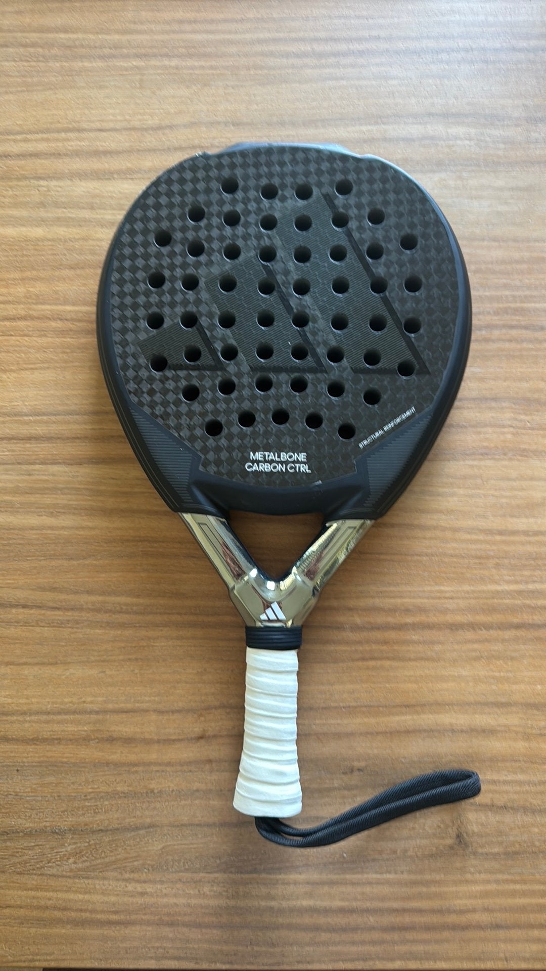 Adidas metalbone carbon ctrl, Enlèvement, Utilisé, Raquette de padel
