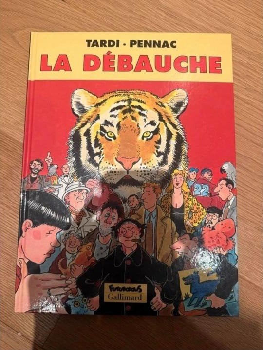 Strip La Débauche Tardi Pennac 1e druk 2000 Futuropolis, Boeken, Jacques Tardi, Eén stripboek, Ophalen of Verzenden, Zo goed als nieuw