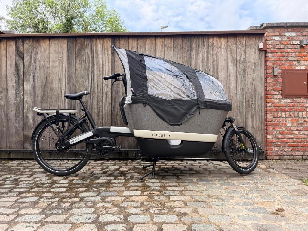 ::NIEUWSTAAT:: Gazelle Makki Load bakfiets, Fietsen en Brommers, Gazelle, Gazelle, Ophalen of Verzenden, Gazelle