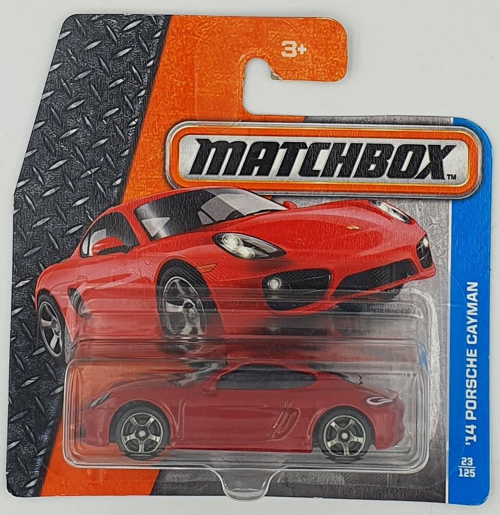 Matchbox - '14 Porsche Cayman - MB23/125 - 1:64, 333 Continental Boulevard, El Segundo, CA 90245, United States, Verzenden, Nieuw