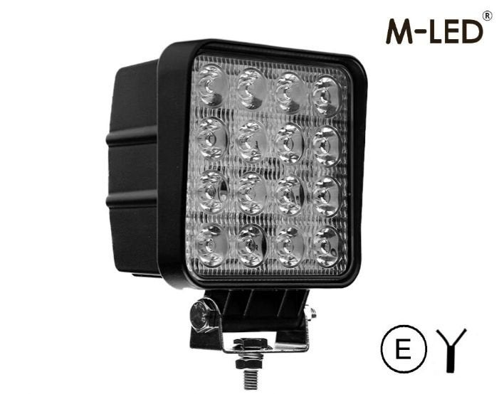 Mobisuv M-LED 48 Watt Werklamp 10-30V 3600 Lumen EMC Ontstoo, -, -, Utilisé, -