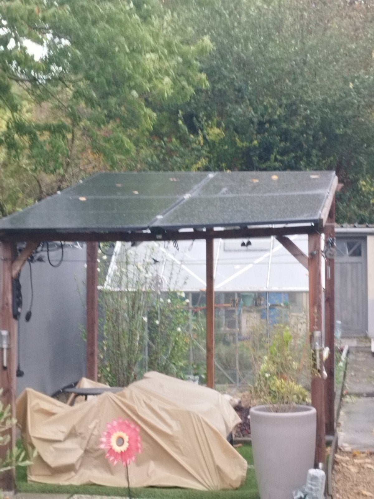 4 panneaux solaires De 410 W plye en g, Enlèvement, Comme neuf, 50 à 100 mm