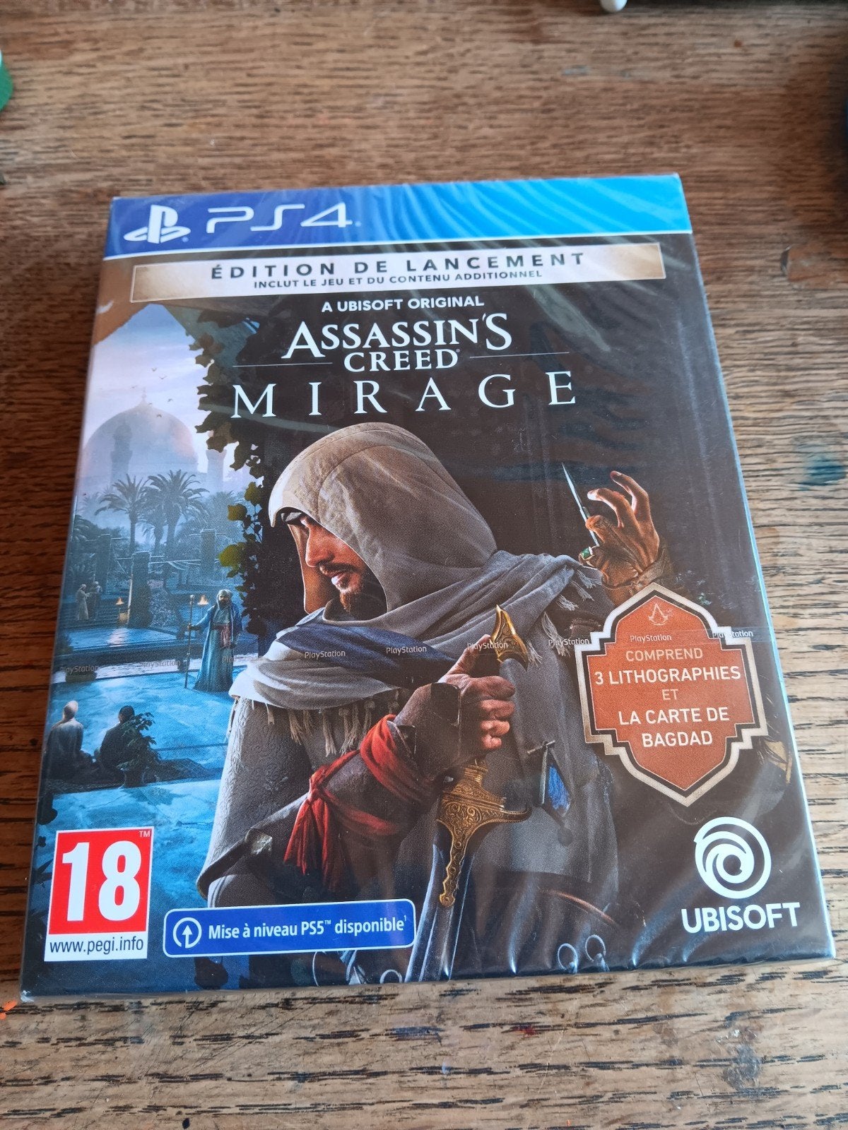 Assassin's Creed Mirage - Launch Edition encore  emballé, Games en Spelcomputers, Games | Sony PlayStation 4, Ophalen of Verzenden