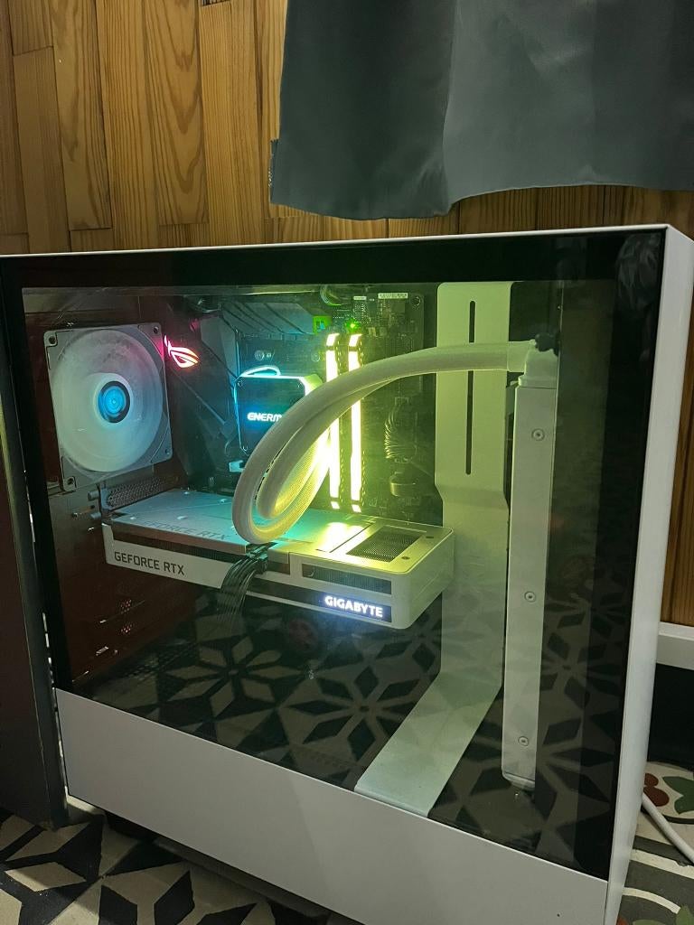 Witte Gaming PC - Ryzen 5 3600X / RTX 3060 12GB / 1TB SSD, Computers en Software, Desktop Pc's, Ophalen, Gebruikt, AMD Ryzen 5
