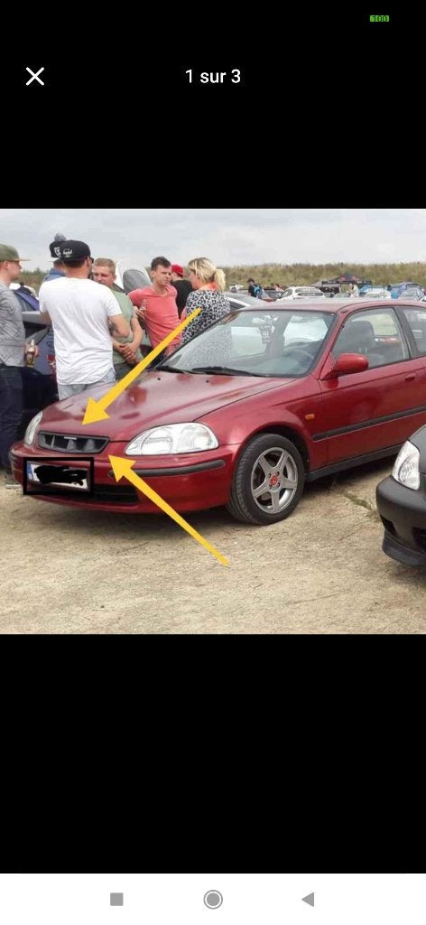Calandre Mugen Honda, Autos : Pièces & Accessoires, Neuf, Honda, Avant, Enlèvement ou Envoi