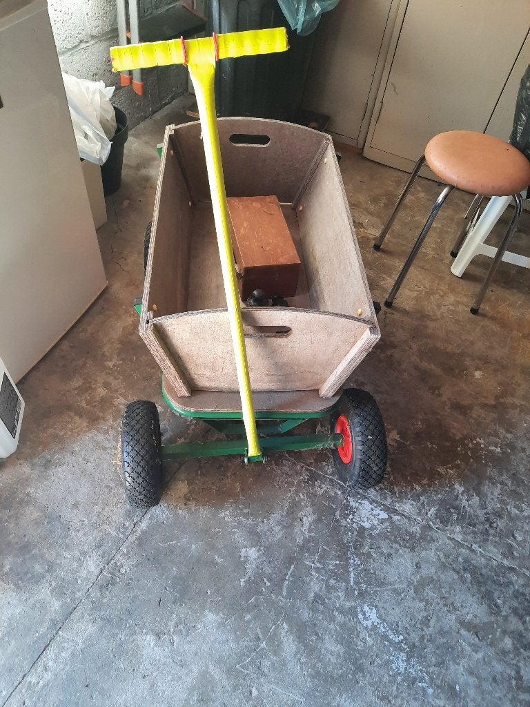 Bolderwagen, Ophalen, Gebruikt
