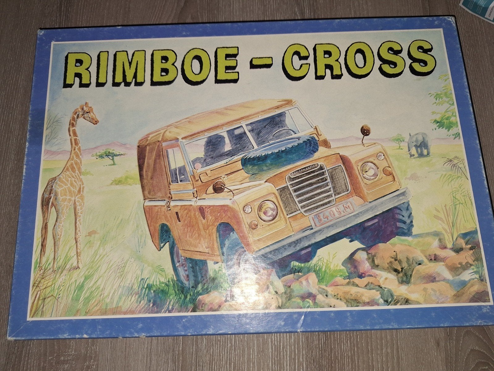 Vintage rimboe cross bordspel, Ophalen of Verzenden