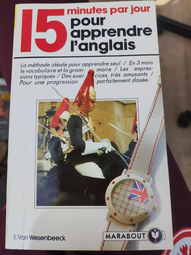 15 minutes par jour pour apprendre l'anglais, Enlèvement
