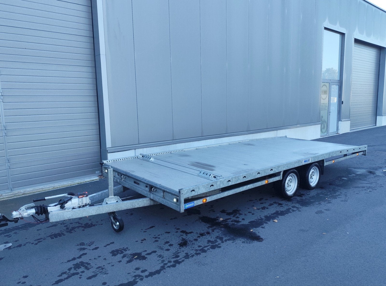 autotrailer HULCO CARAX-2 • 3500kg • topokkasie • 207x540cm, Auto diversen, Ophalen