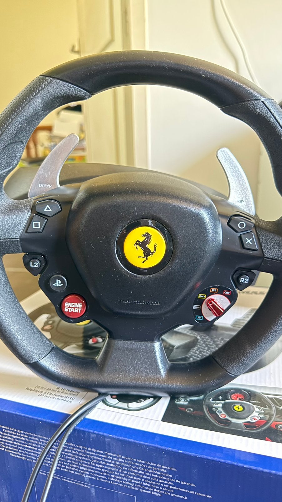 Thrustmaster T80 Ferrari 488 GTB Edition + pédales, Enlèvement, Neuf, Volant ou Accessoire de sport
