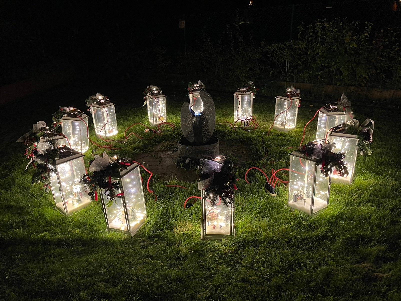 Lantaarns op Led-verlichting, Ophalen, Gebruikt, Staal, Minder dan 50 watt
