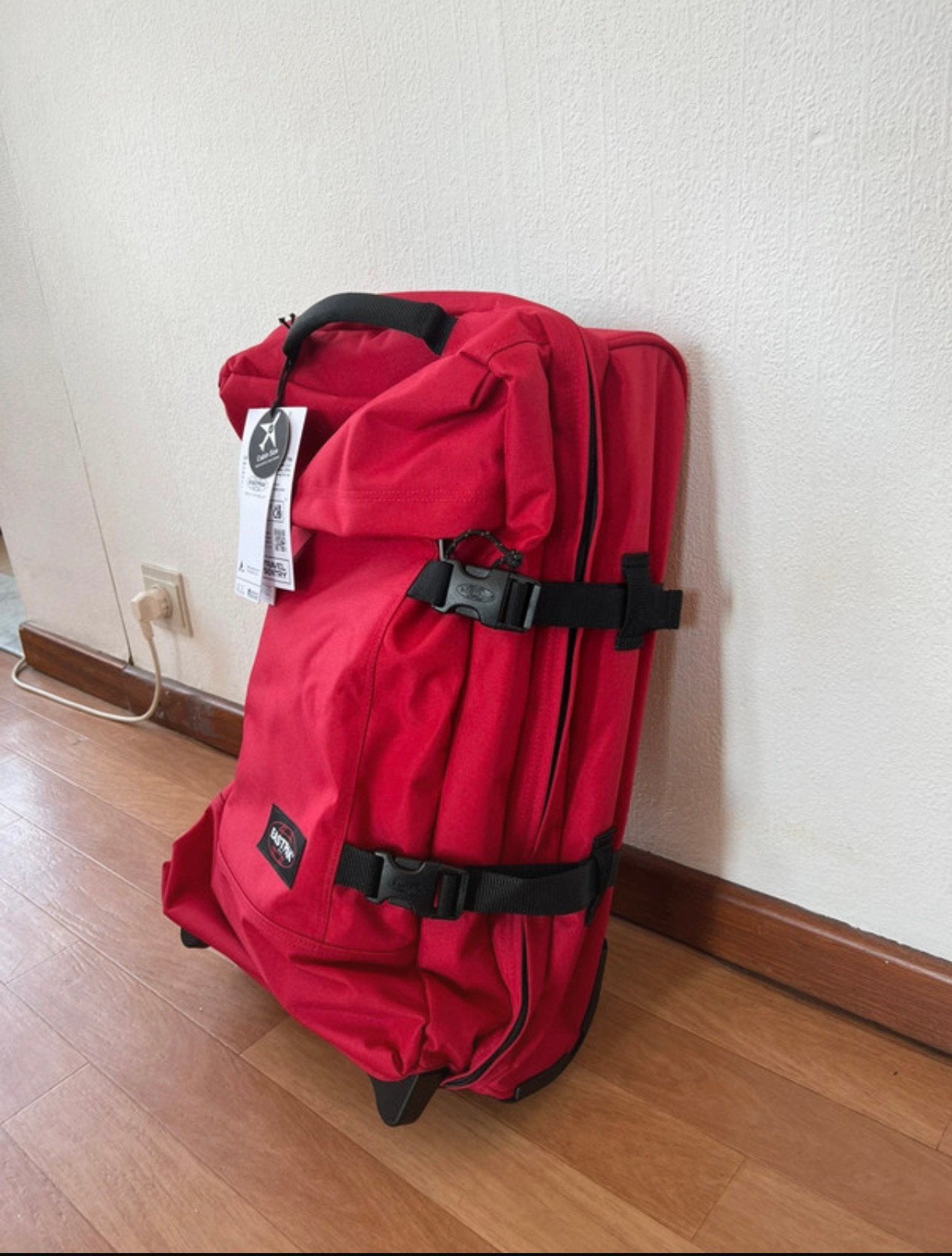 Eastpak Tranverz S rode handbagage koffer -nieuw -42L maat S, 50 tot 60 cm, Nieuw, Ophalen of Verzenden, Slot
