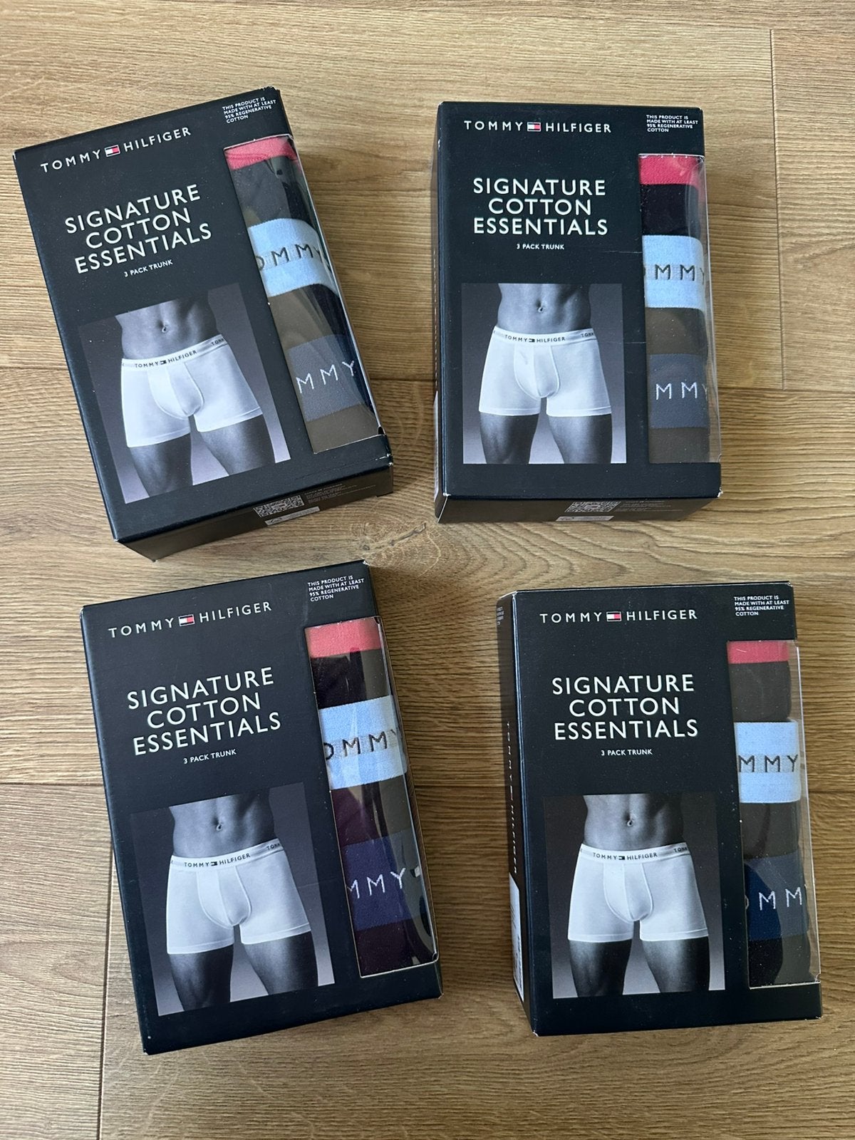 Lot 3 boxer tommy hilfiger M neufs - 4 boites dispos, Vêtements | Hommes, Sous-vêtements, Enlèvement ou Envoi, Noir, Boxer