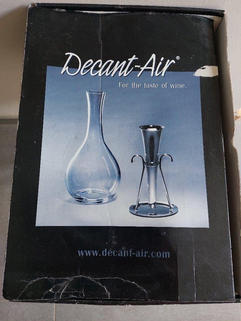 Decanteer set, Ophalen