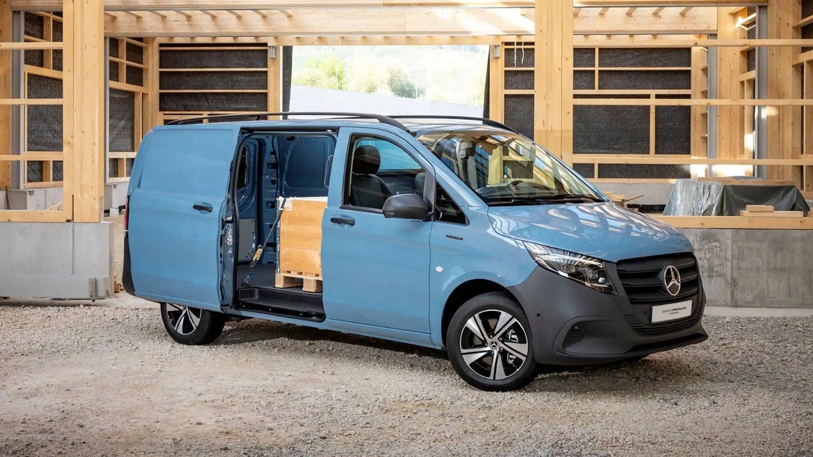 chauffeur avec camionnette
