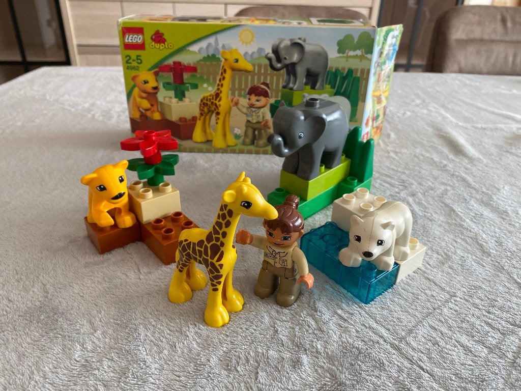 Lego Duplo 4962 Baby Dierentuin, Enlèvement, Comme neuf, Duplo