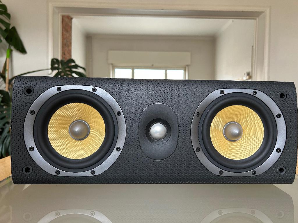 B&W LCR60 S3 Center Speaker, Haut-parleur central, Enlèvement ou Envoi, Utilisé, Bowers & Wilkins (B&W)