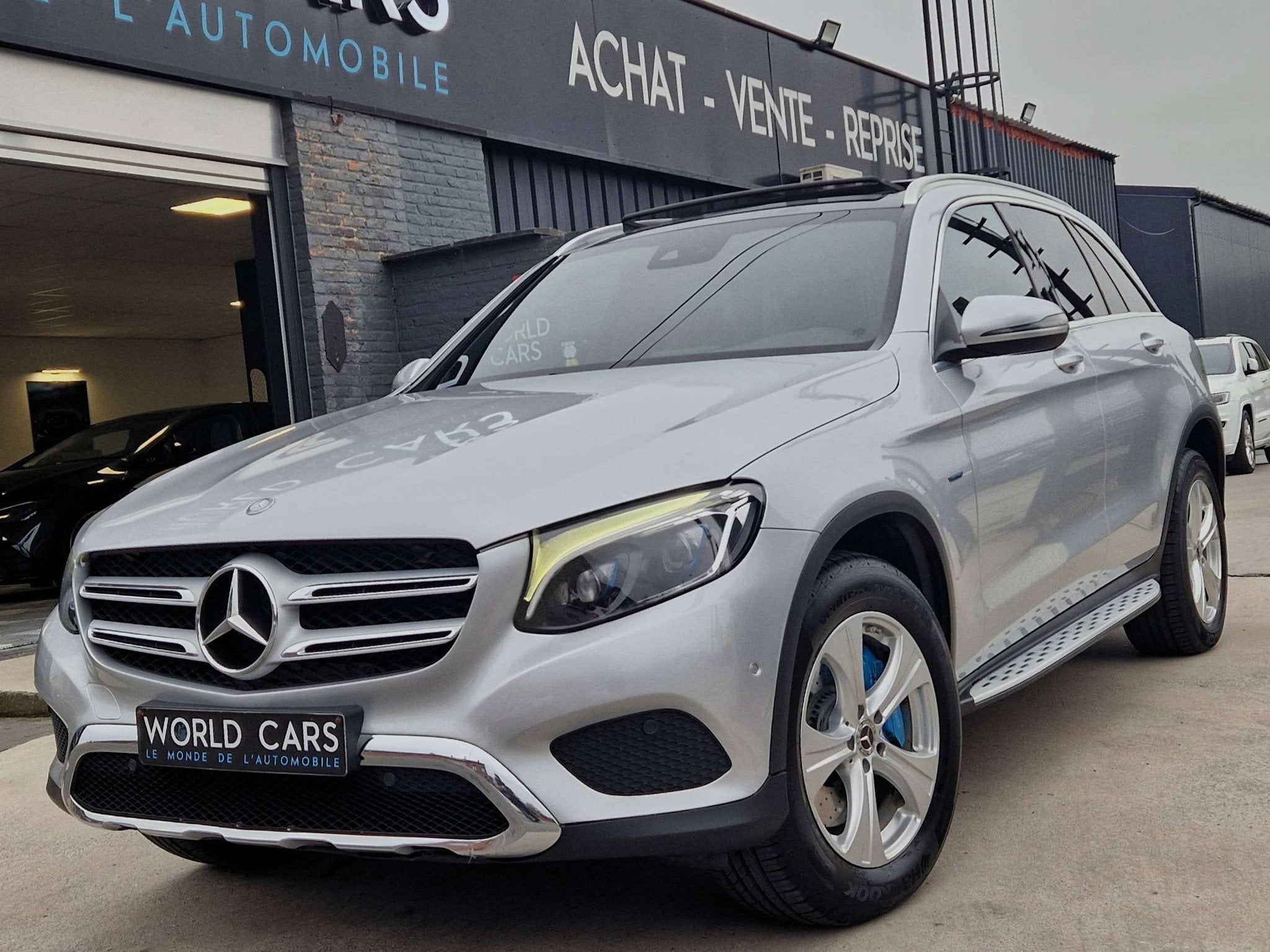 Mercedes-Benz GLC 350 e 4-Matic PHEV - PLUG IN HYBRID - PACK, Cuir, Argent ou Gris, Achat, Entreprise