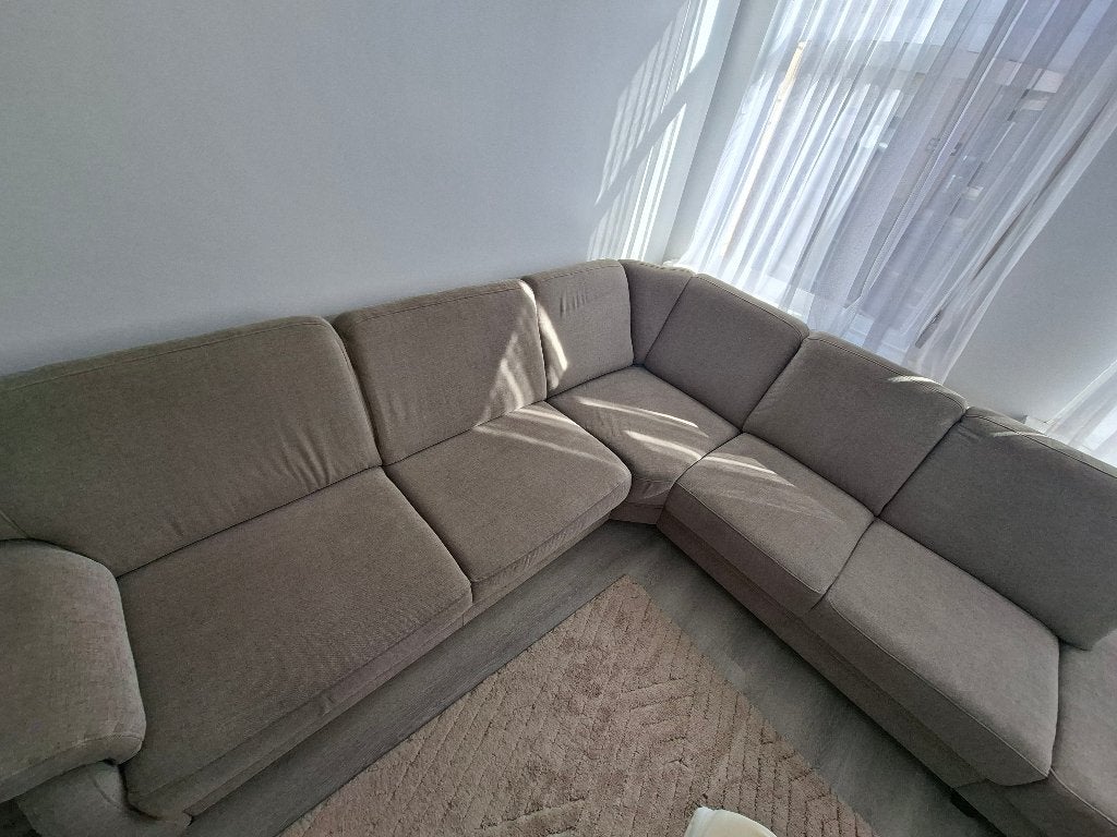 L vorm zetel, Huis en Inrichting, Ophalen, Hoekbank, 300 cm of meer, 75 tot 100 cm