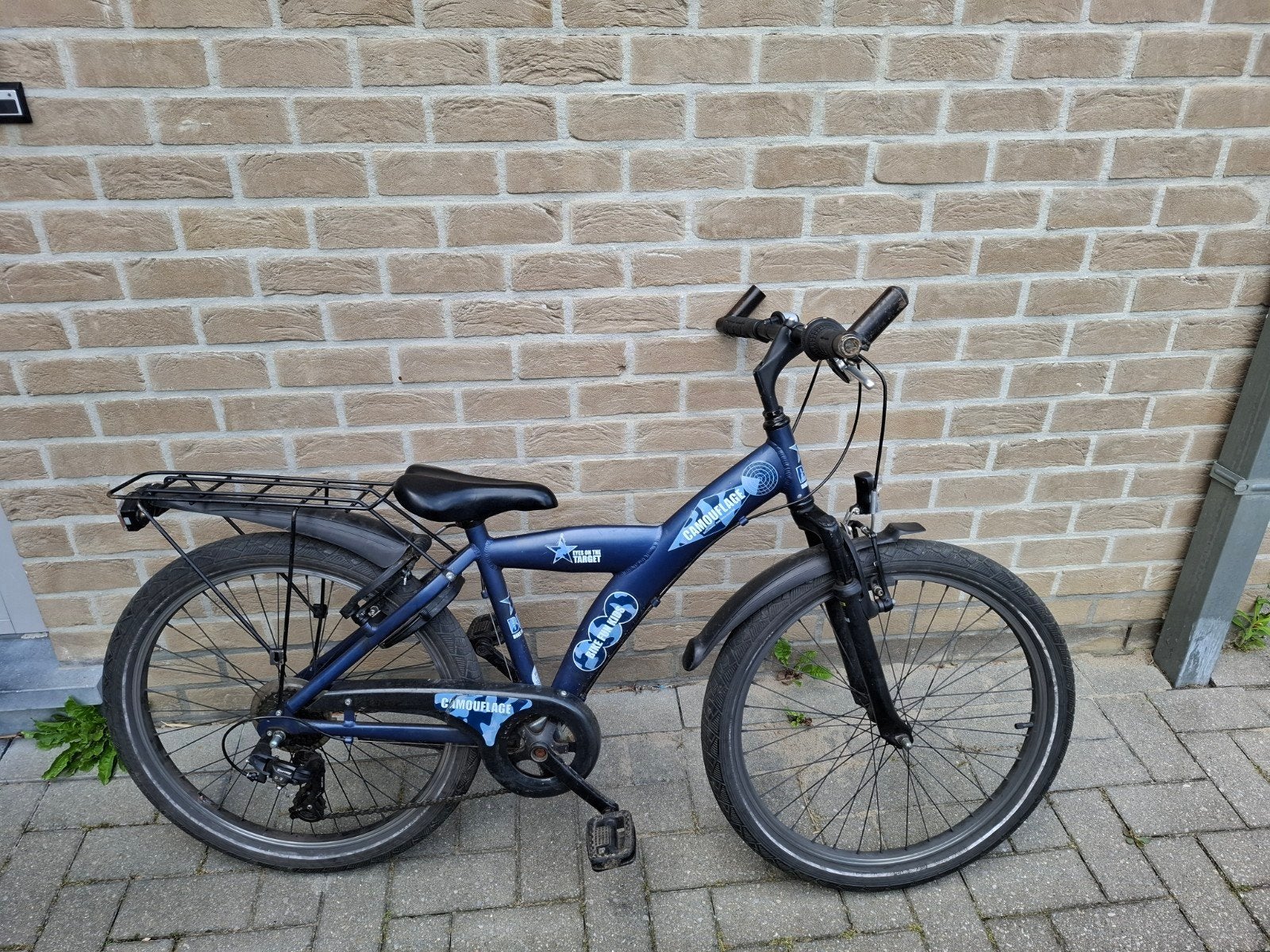 Jongensfiets 24 inch, Ophalen