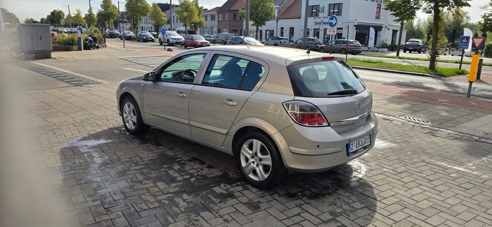 opel astra h benzine 1.4 km68.000 met airco met keuring, Auto's, Bedrijf, Handgeschakeld, Astra, Te koop