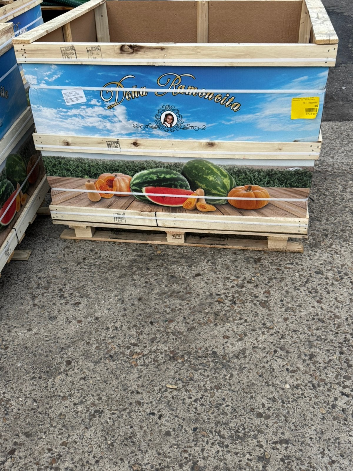 Gratis houten boxen, Enlèvement