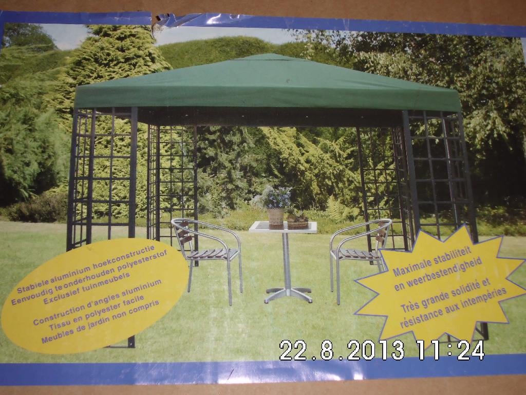Paviljoen 3 x 3- nog in verpakking -, Ophalen, Nieuw