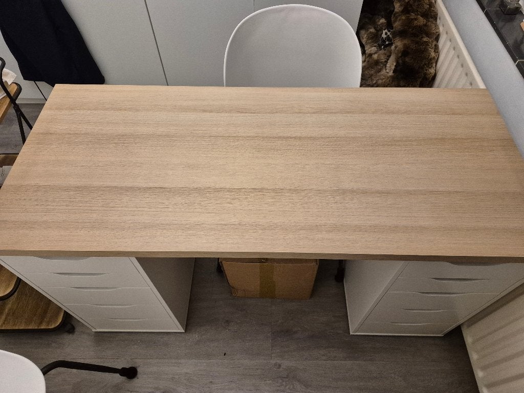 Bureau, Ophalen, Opbergruimte, Spaanplaat of MDF, Schoolbureau