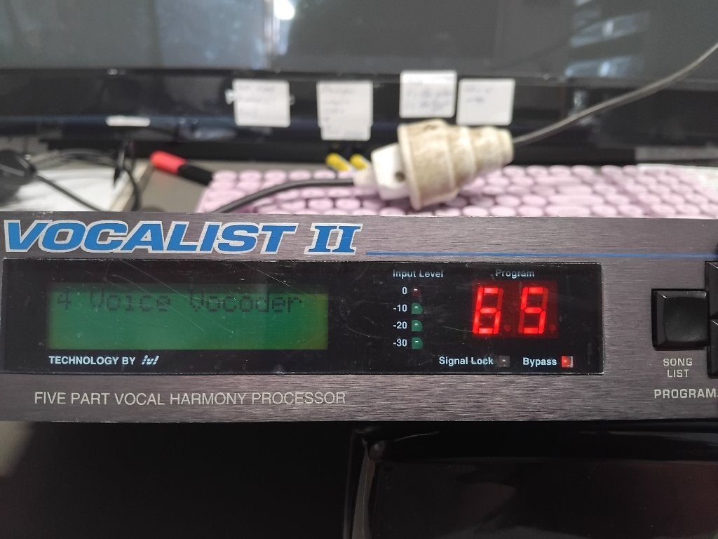 Digitech vocalist II 19inch uitvoering, Ophalen of Verzenden, Gebruikt, Overige typen