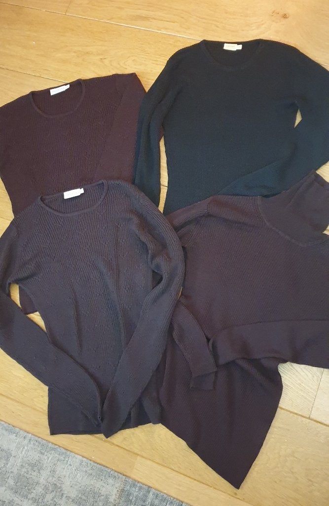 Xandres - Andres : set van 4 zijden blouses - Maat S, Kleding | Dames, Overige kleuren, Ophalen of Verzenden, Zo goed als nieuw