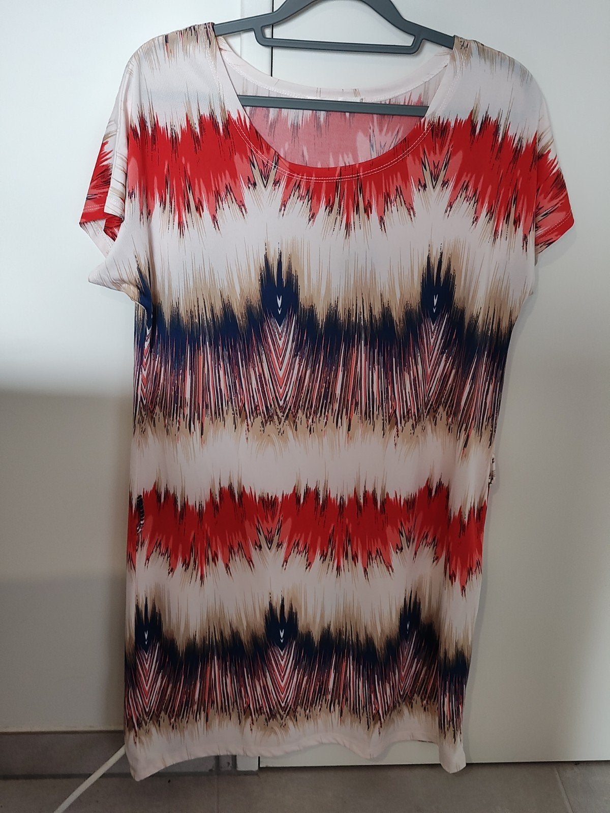 Fleurig kleedje, Kleding | Dames, Maat 42/44 (L), Zo goed als nieuw, Onder de knie, Miss Line