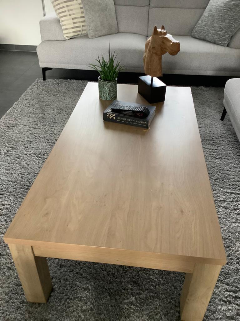 Salontafel, Huis en Inrichting, Ophalen, Gebruikt, 100 tot 150 cm, 50 tot 75 cm