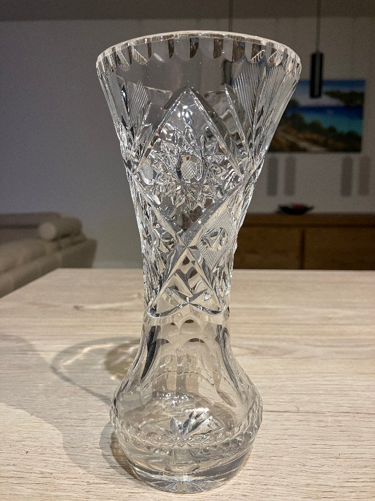 Petit vase en cristal de haute qualité, Enlèvement ou Envoi